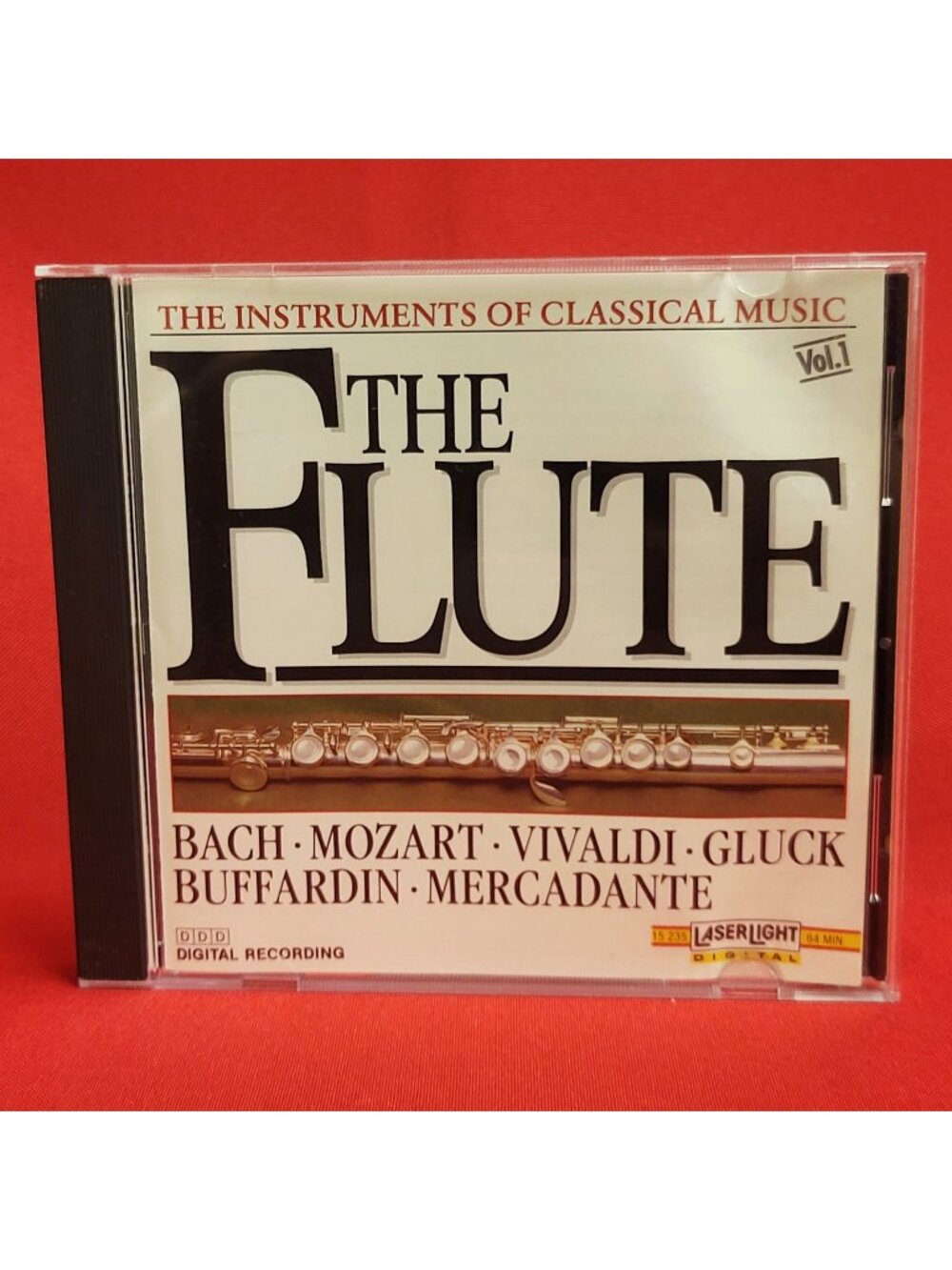 The Flute Instruments of Classical Music Vol 1 1990 LaserLight CD Bach Mozart Vi